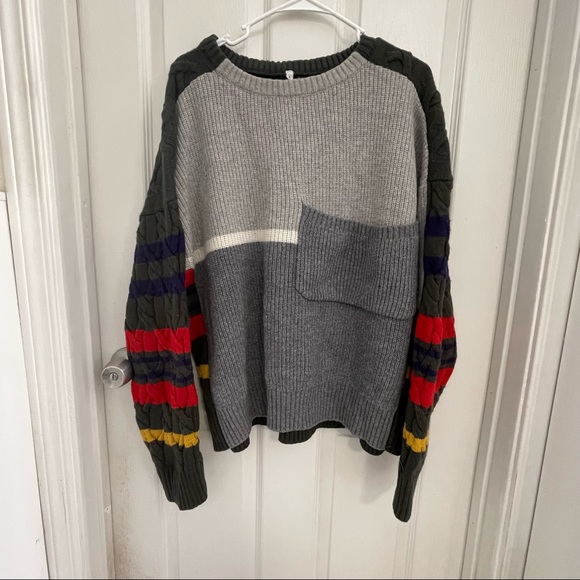 Vintage wool oversized sweater - Picture 5 of 9